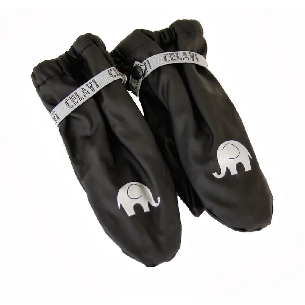 Vatterede PU Luffer - Sort - 2