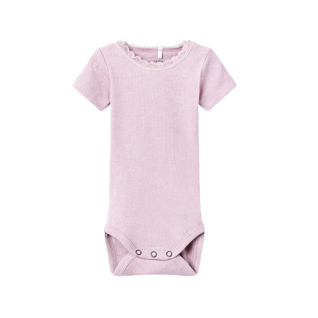 Kab kortærmet body noos - PINK - 62