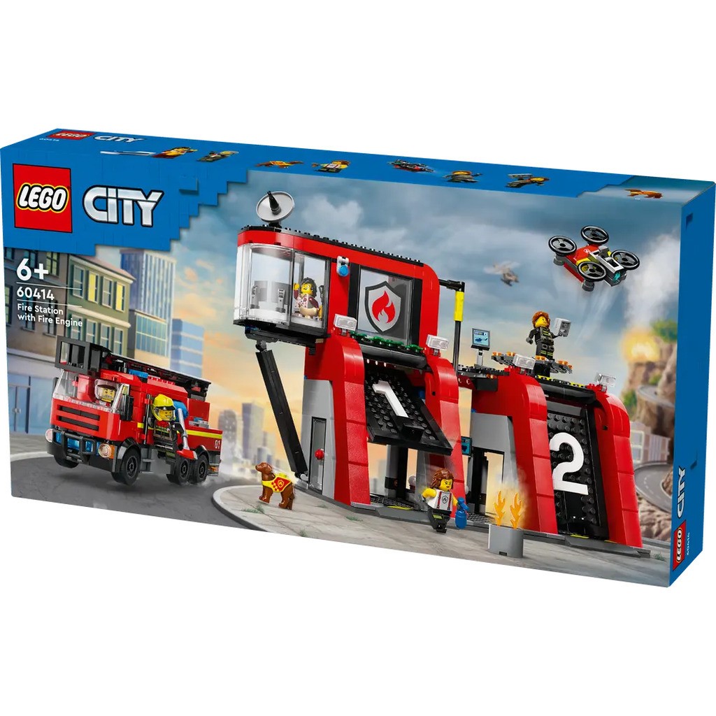 Brandstation med brandbil 60414 LEGOÂ® City