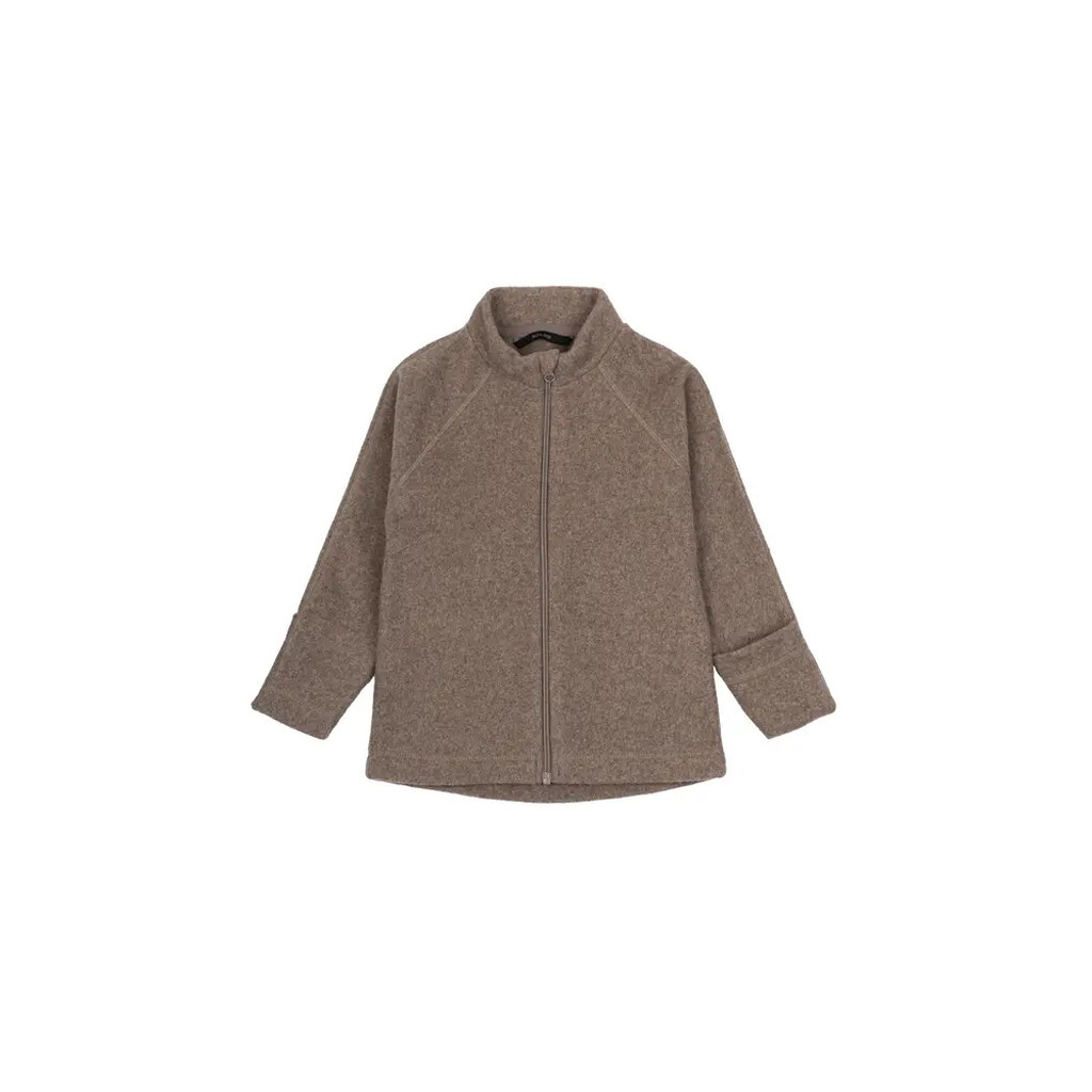 Bomuld Fleece Jakke - MELANGE DENVER - 116