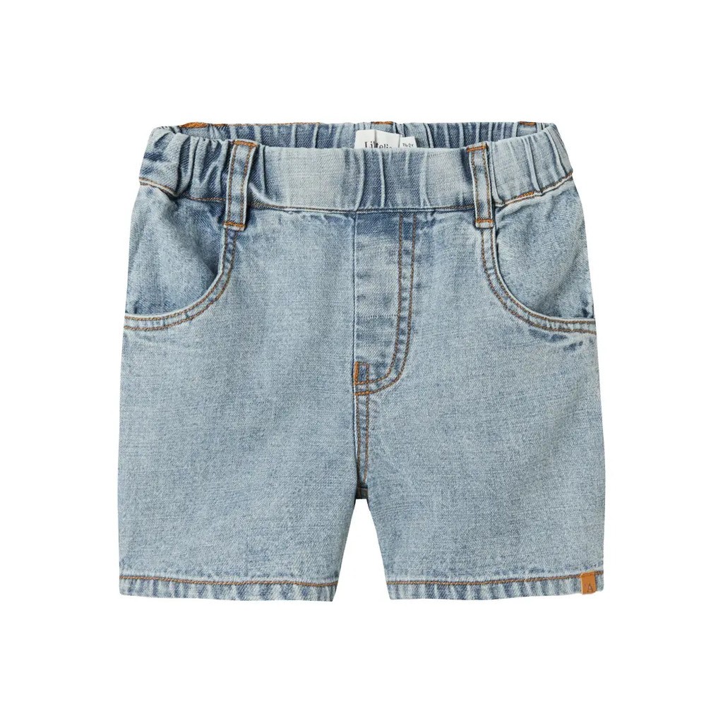 Hilbert løse denim shorts - LBLUEDENIM - 110