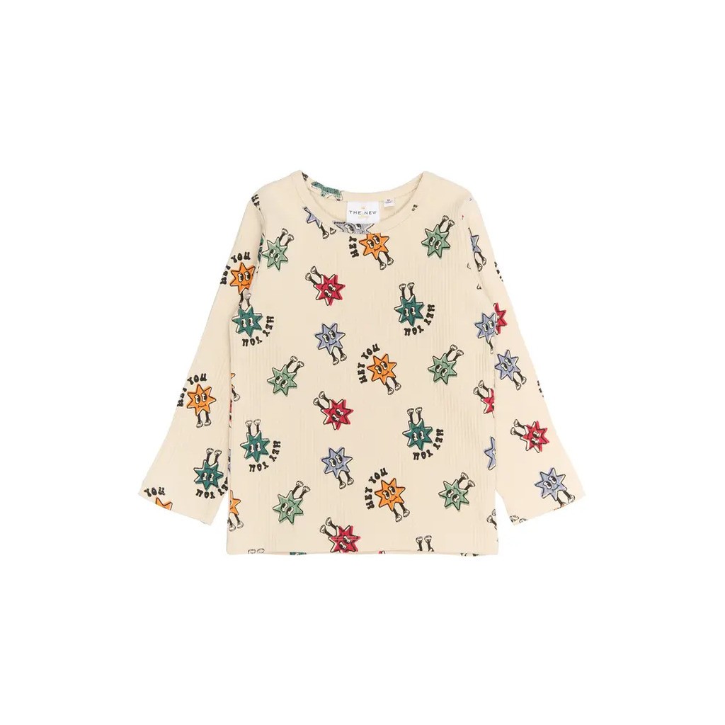 Raul Rib Bluse - GARDENIA - 110