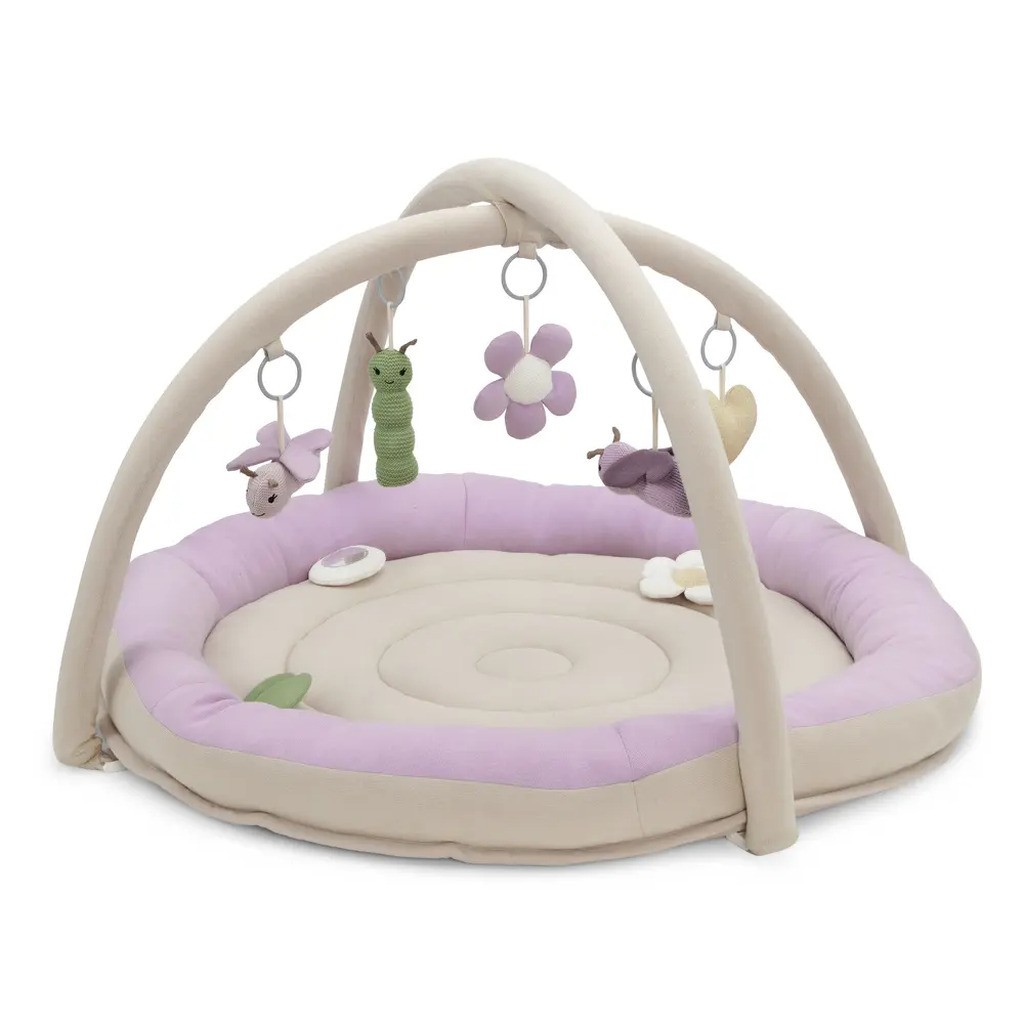 Aktivitetstæppe med blød kant - Butterfly