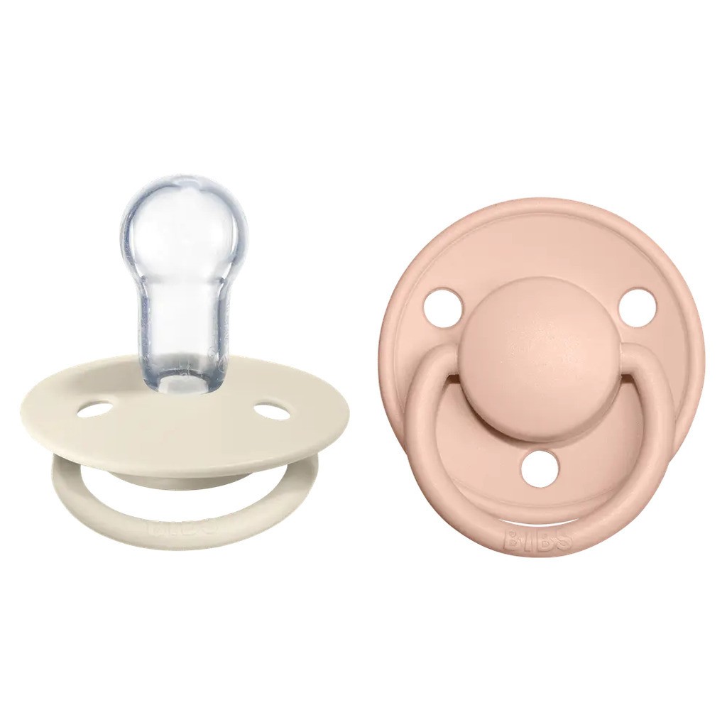2 pk. De Lux sut silicone onesize - ivory/blush