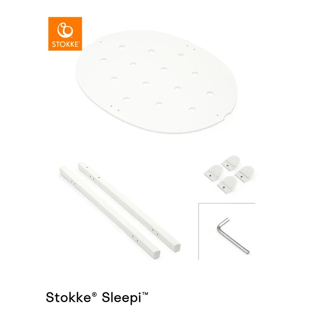 Ombygningssæt fra Sleepi til Sleepi mini - hvid V3