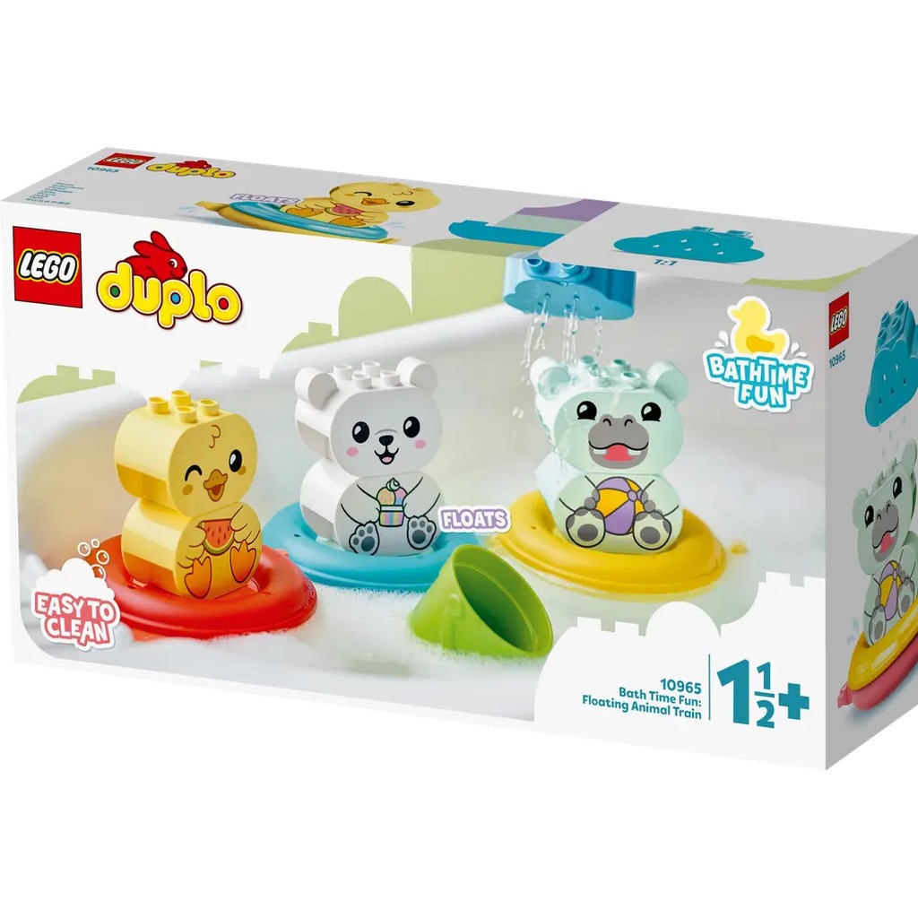 Sjov i badet: Flydende dyretog 10965 LEGOÂ® DUPLOÂ®