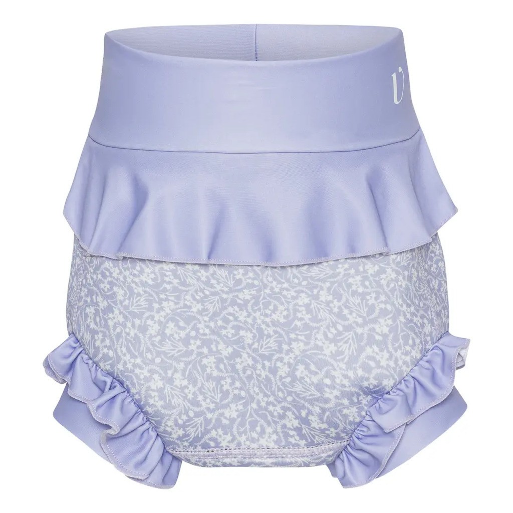 Badeble - Neopren - Frill - Lavender - Beach - LAVENDER - 0-3 MDR.