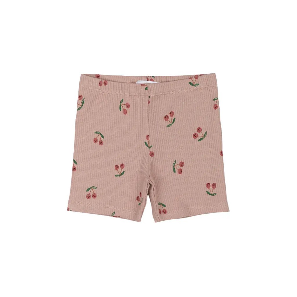 Oona Tight Rib Shorts - Adobe rose - 110