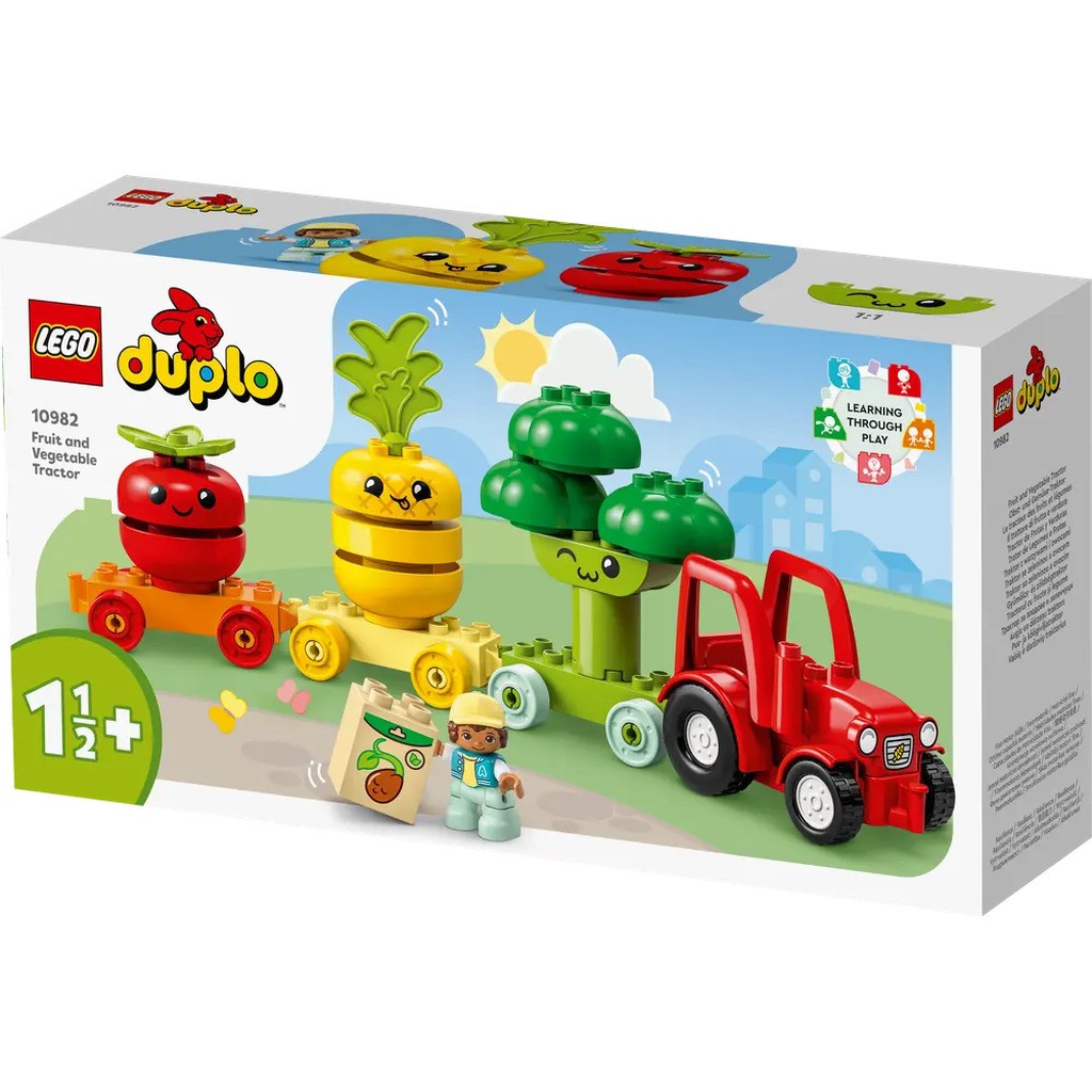 Traktor med frugt og grøntsager 10982 LEGOÂ® DUPLOÂ®