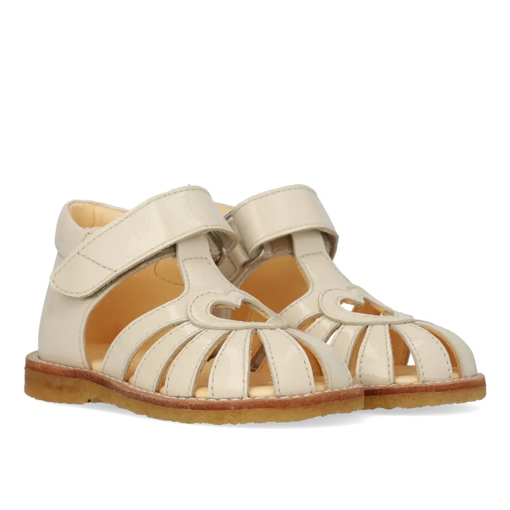 Begynder sandal med hjerte - Clay - 22