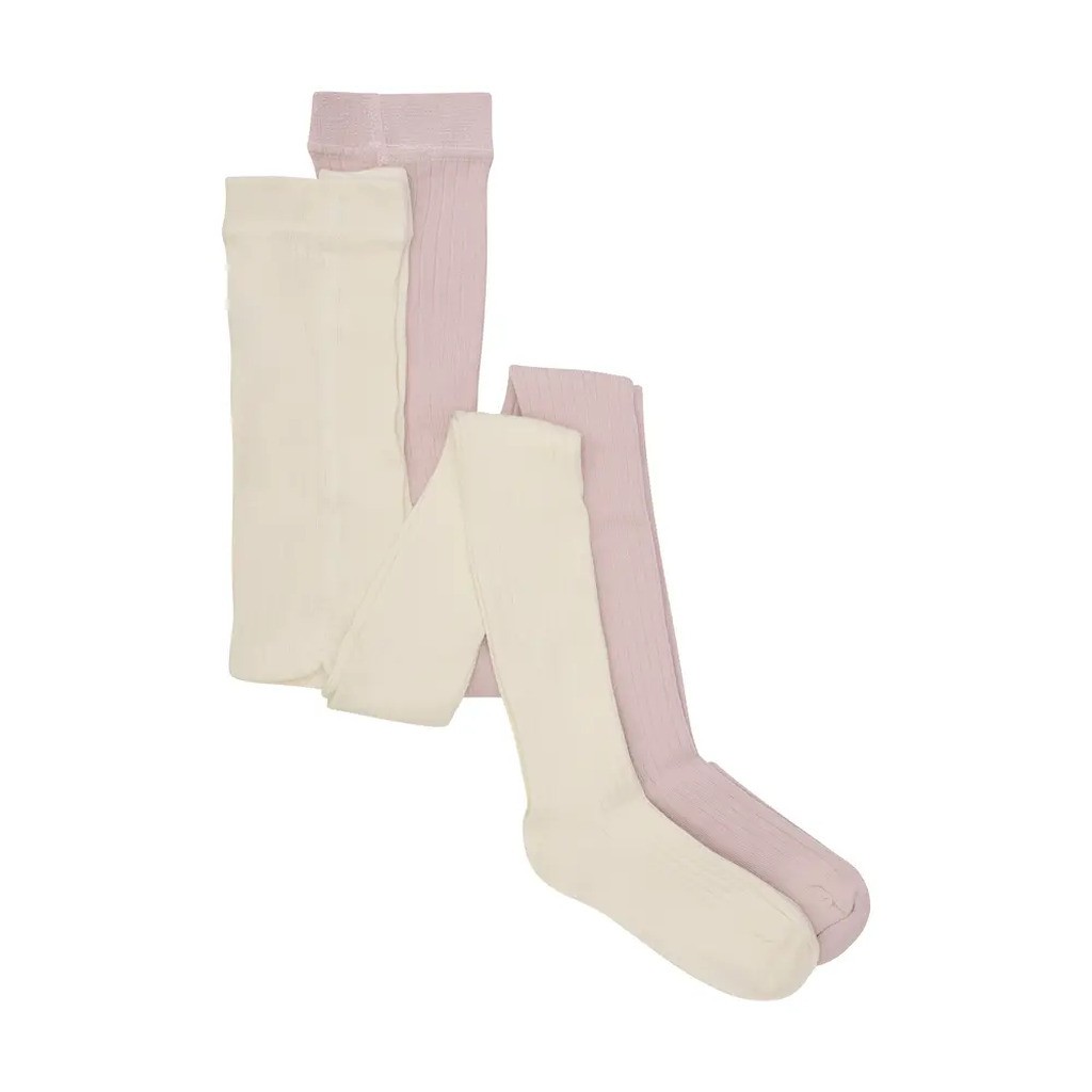 Rib Stømpebukser (2-PACK) - 596 - 68/74