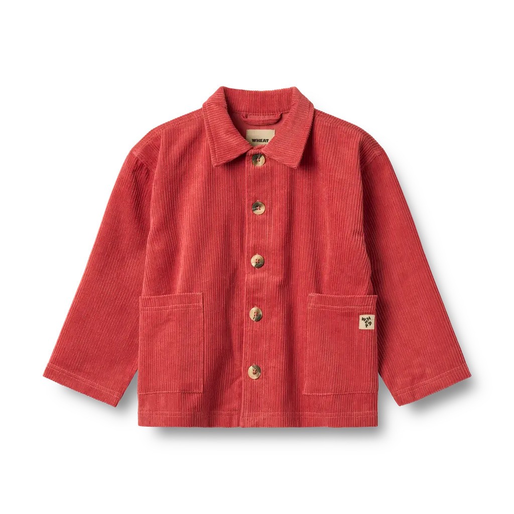 Sage Skjortejakke - Raspberry - 3 ÅR