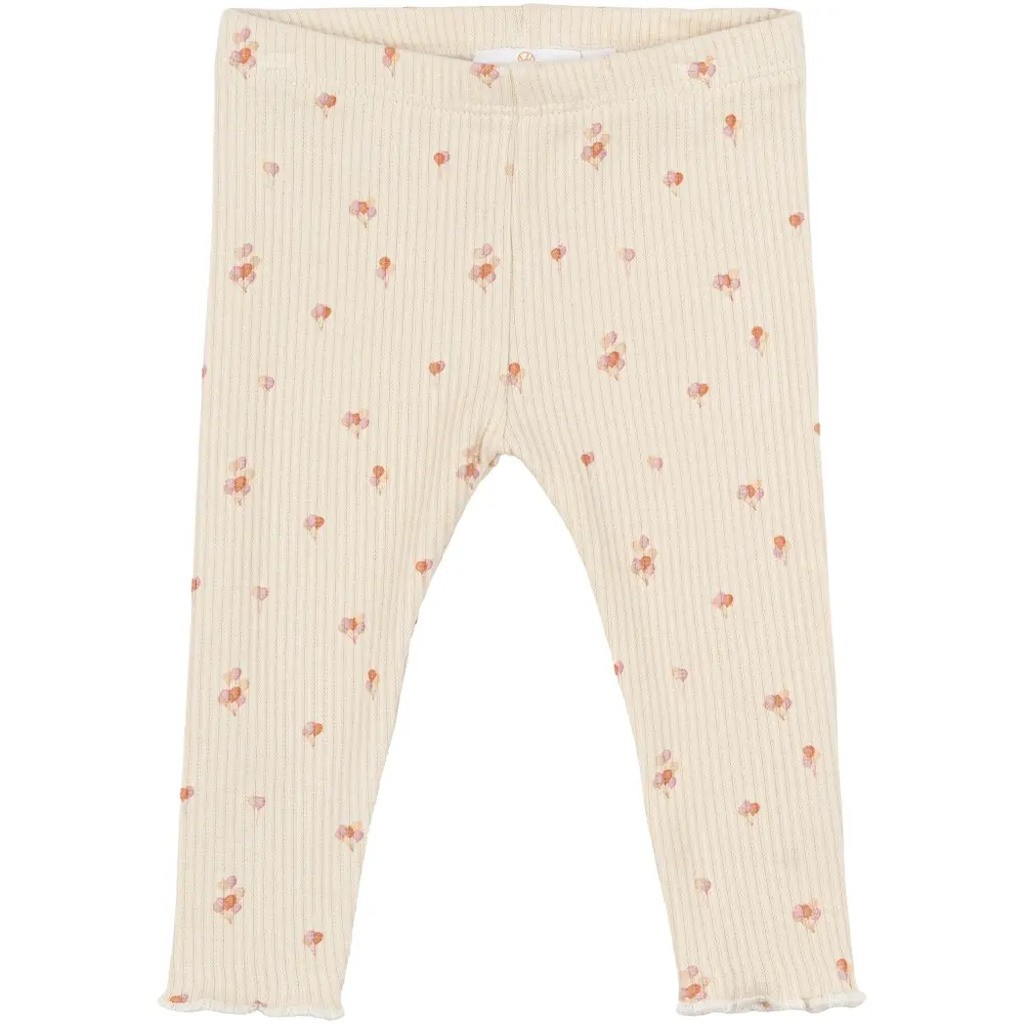 Noella Rib Leggings - WHITE SWAN - 74