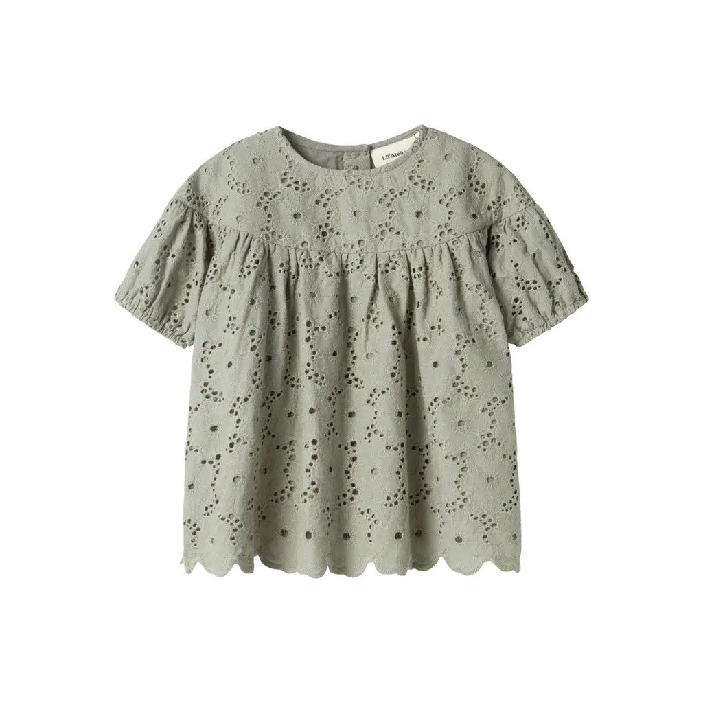 Dally ss løs skjorte - FOREST FOG - 104