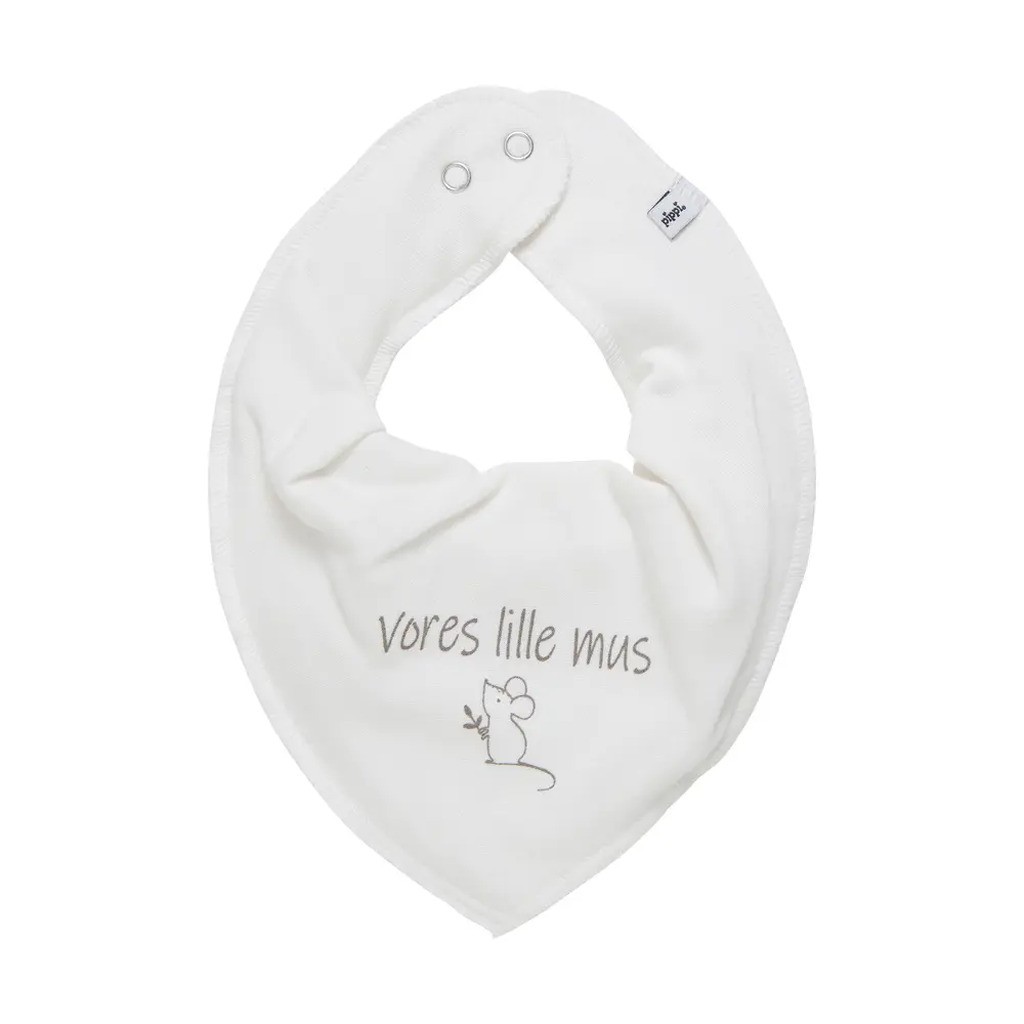 Bandana bib m. tekst- 111 - ONE SIZE