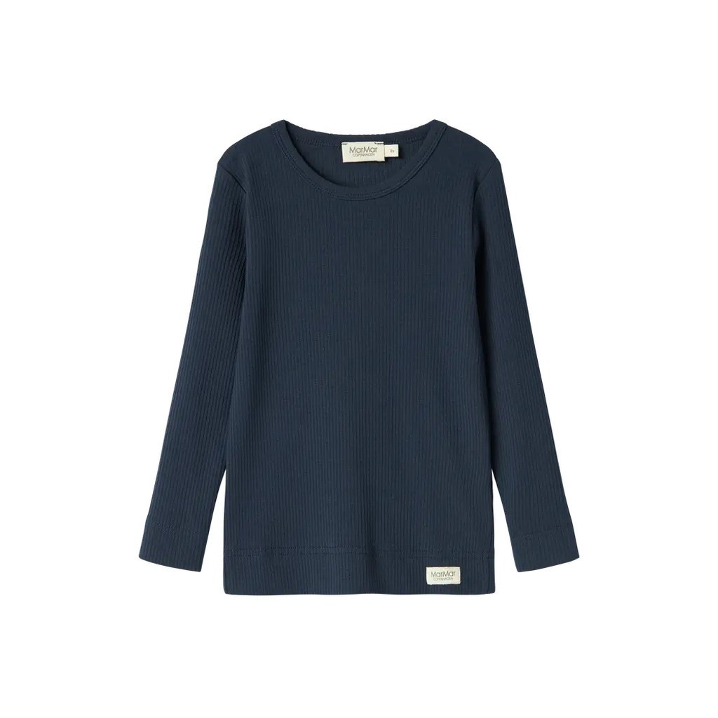 Plain Bluse - Pilot navy - 104