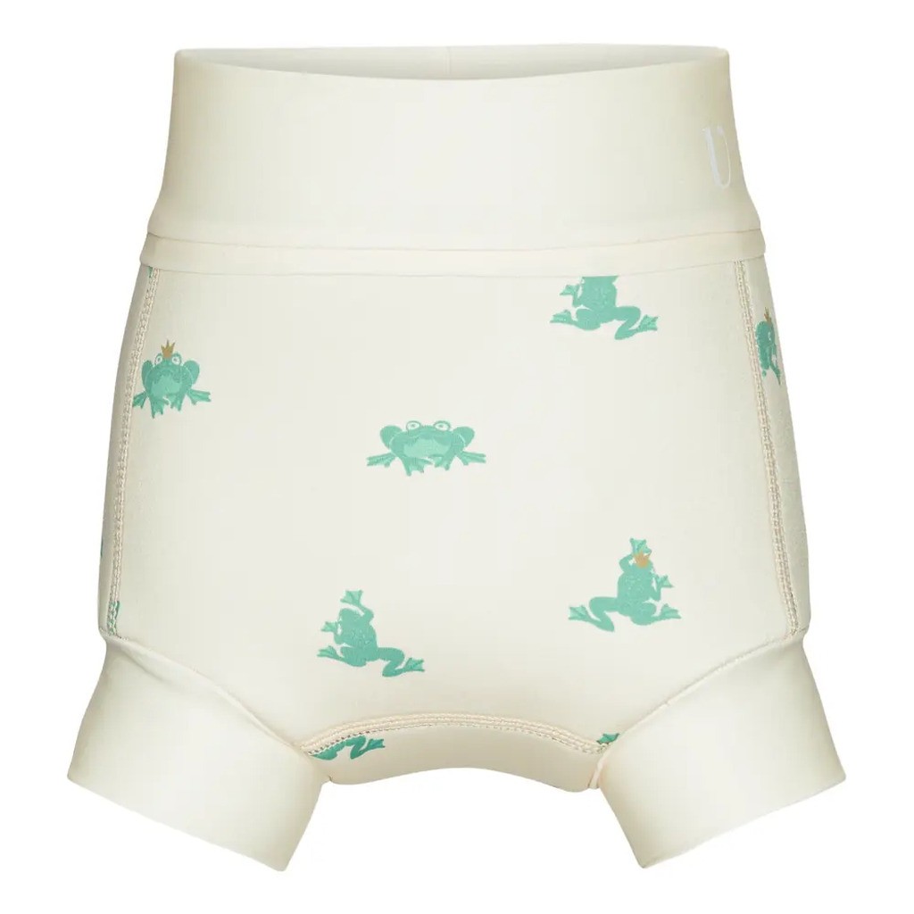 Badeble - Neopren - Milk - Froggy - MILK - 2-3 ÅR