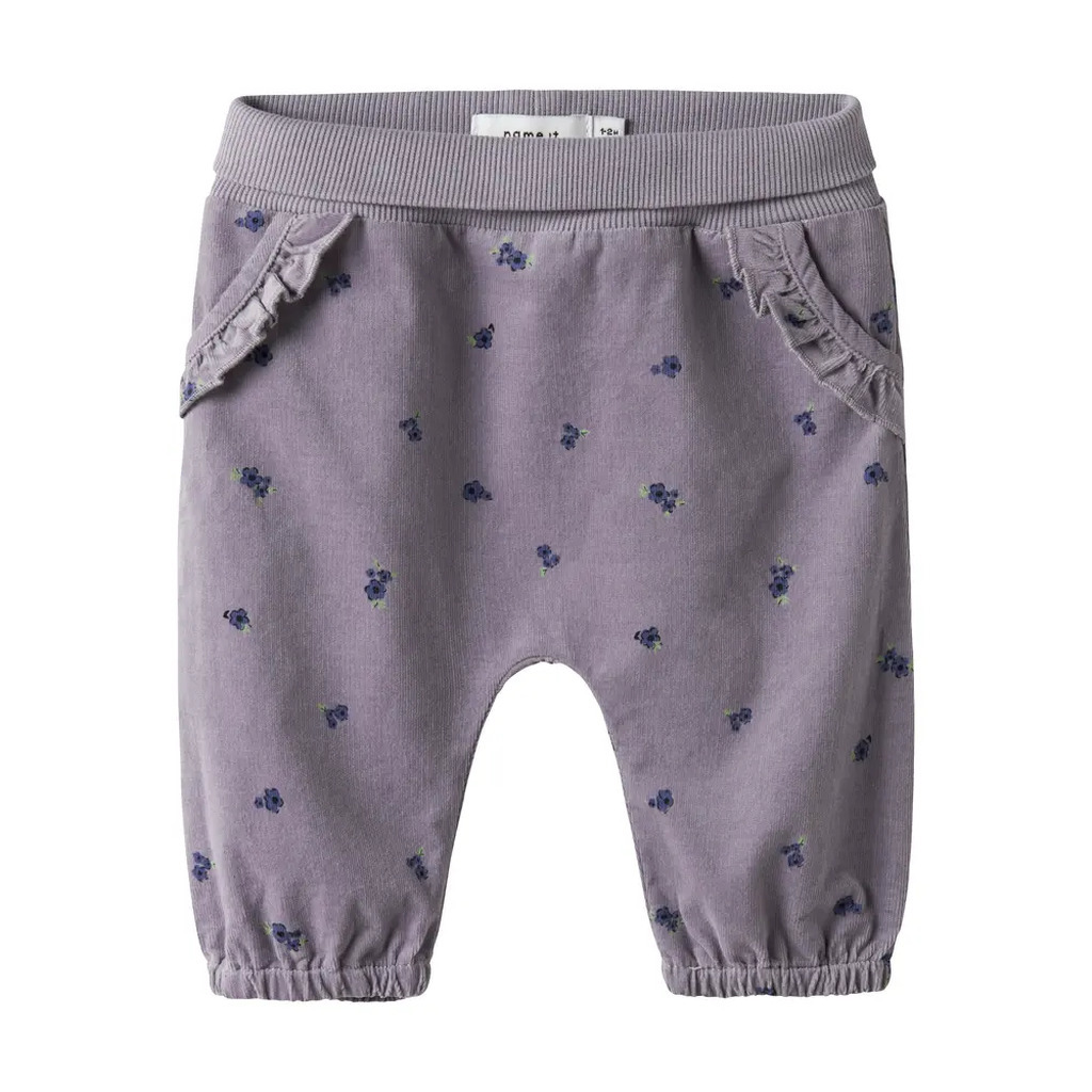 Tullia Cord Bukser - Lavender gray - 68