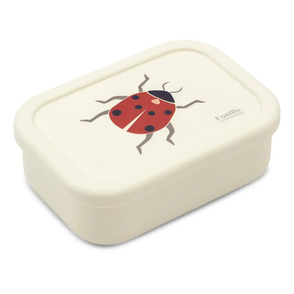 Madkasse - Ladybug- Silikone