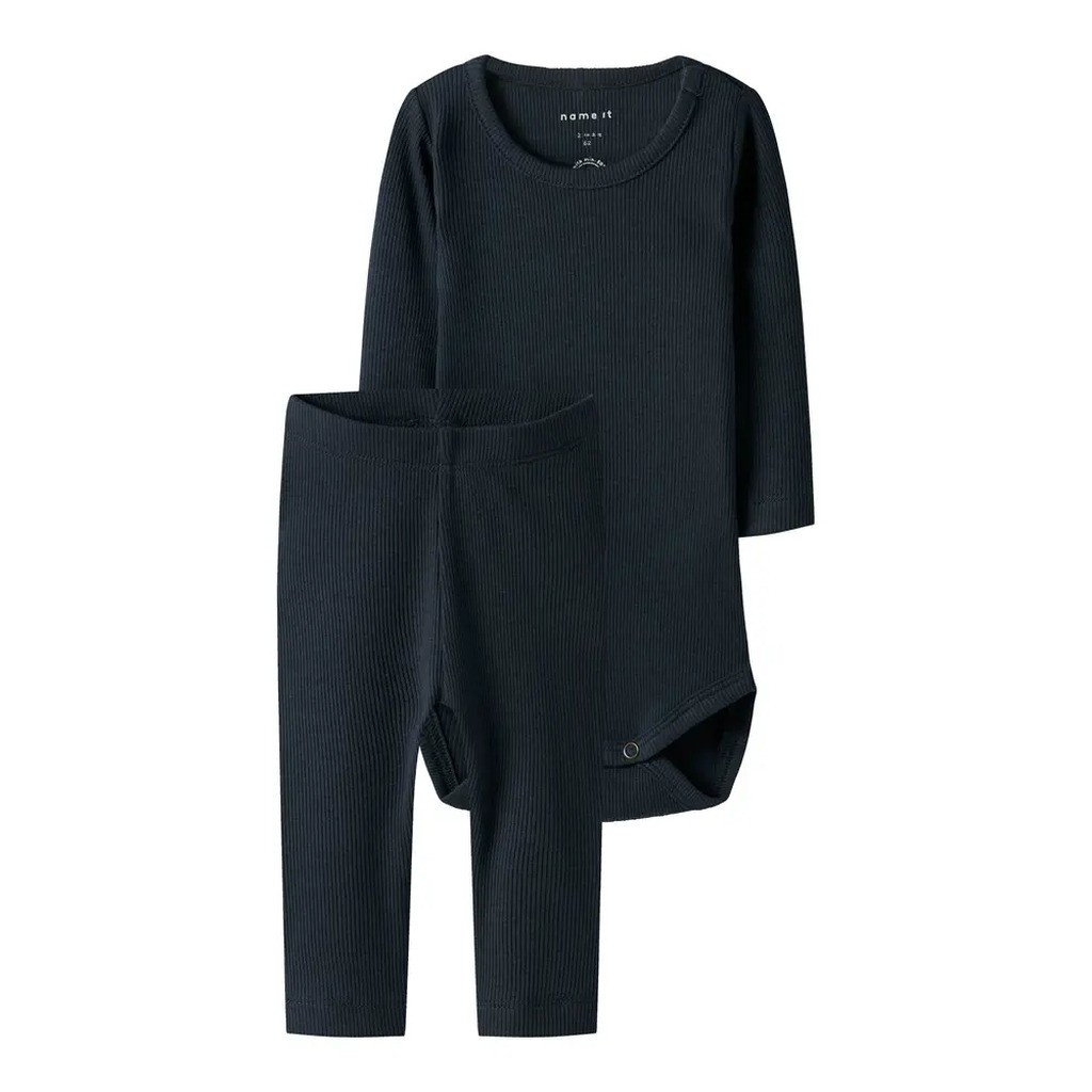 Kab langærmet body-legging sæt - Dark Sapphire - 56