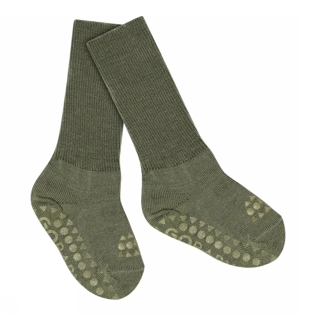 Skridsikre Strømper -  Merino Uld - 1235 - 17/19