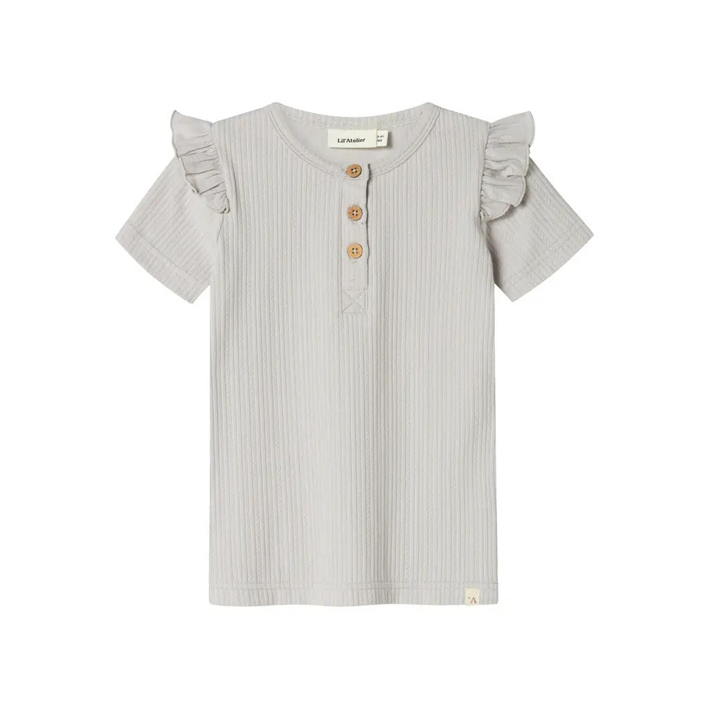 Fleura ss t-shirt - VAPOR BLUE - 110