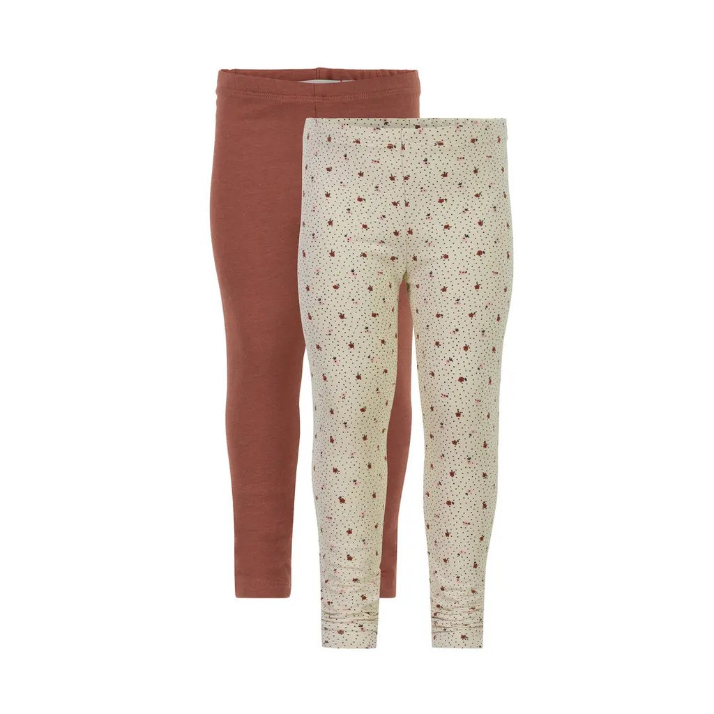 Sweat leggings m. AOP 2-pak - 267 - 98