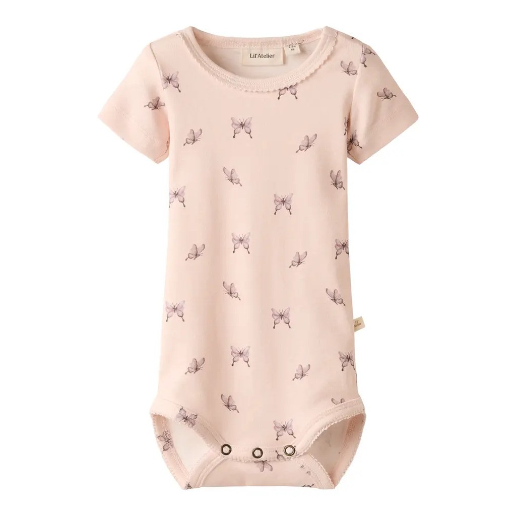 Gayo Sig Body kortærmet - Butterfly/Peach blush - 56