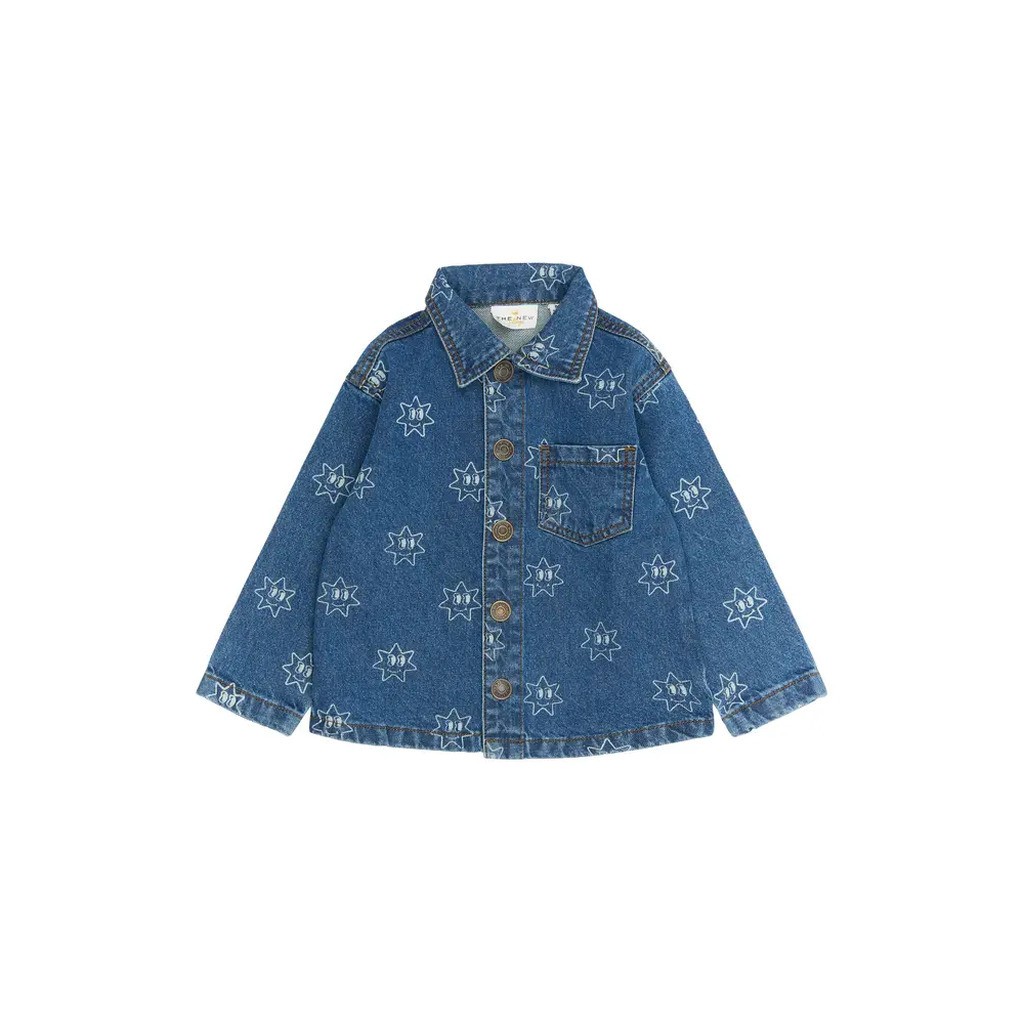 Ripley Denim Jakke - BLUE DENIM - 92