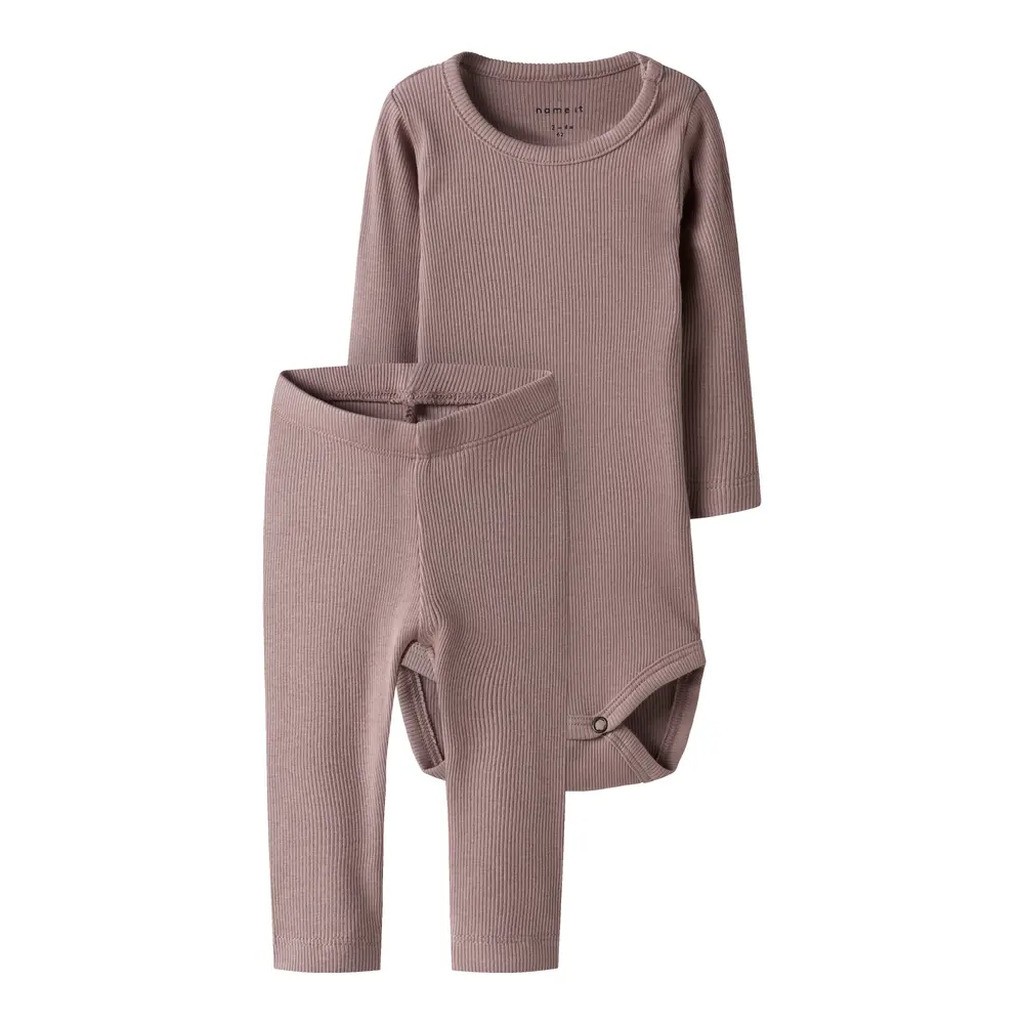 Kab langærmet body-legging sæt - Deauville - 62