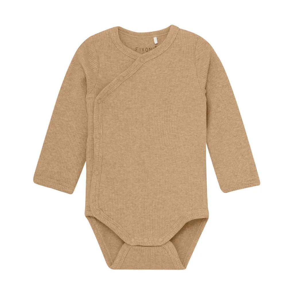 Wrap Body LS Melange Rib - 2132 - 56