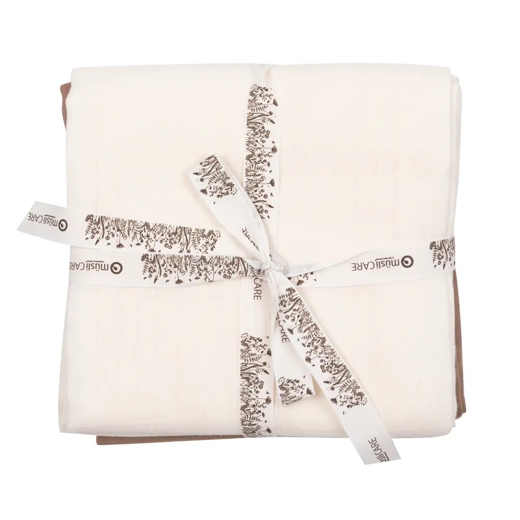 Stofble 2-pak, 75x75 cm - Balsam cream