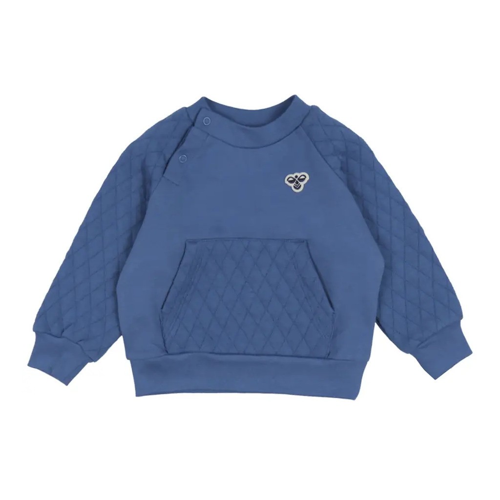 Quilt Poc Sweatshirt - Dutch blue - 92