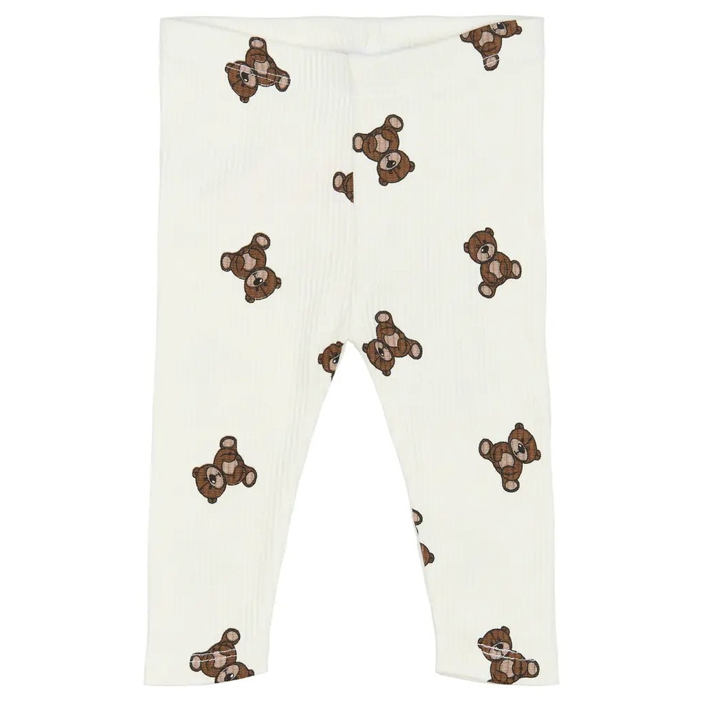 Paulo Rib Leggings - Cloud dancer - 80