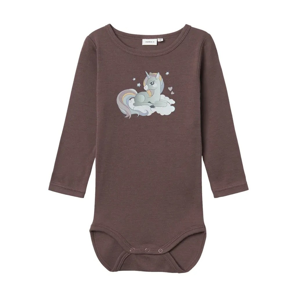 Willitus uld langærmet body - SPARROW - 98