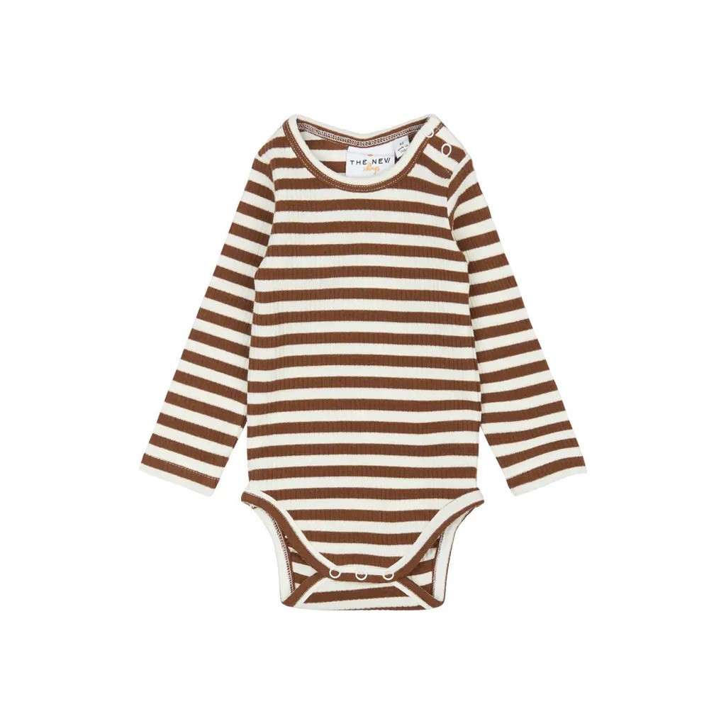 Fro Rib Body langærmet - TOFFEE - 62