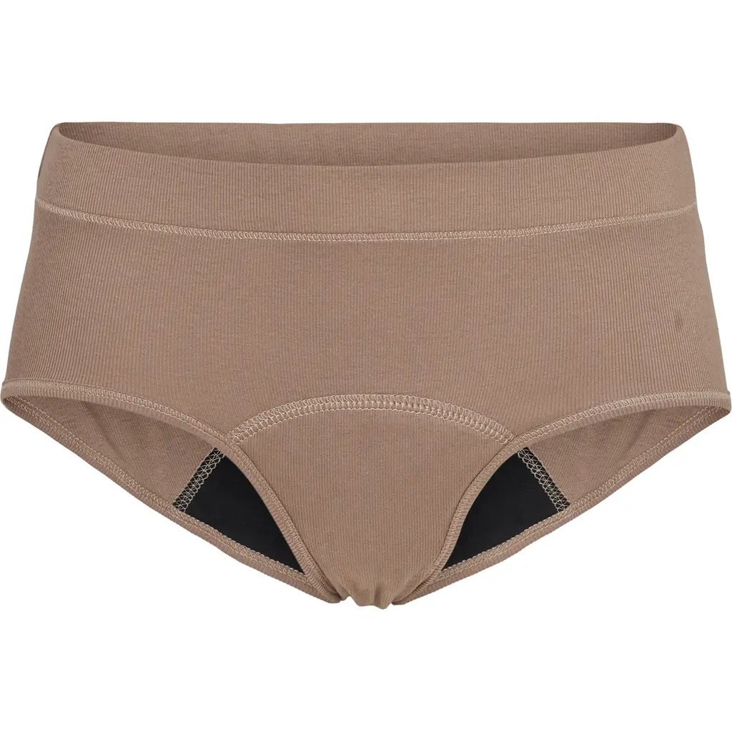 Menstruationstrusser - Walnut - L