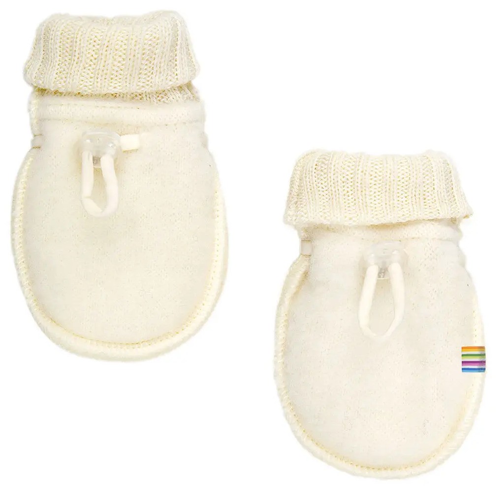 Uld Baby Luffer - Natur -    90