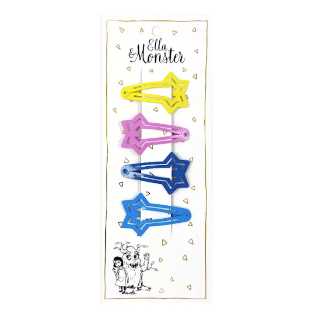 Hårclips Four Star Four