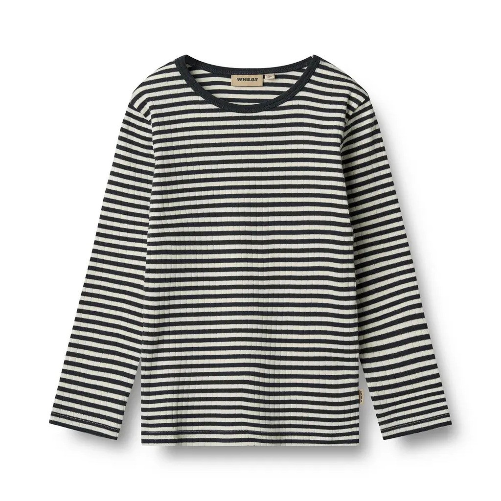 Langærmet T-shirt Stig - 9432 - 110
