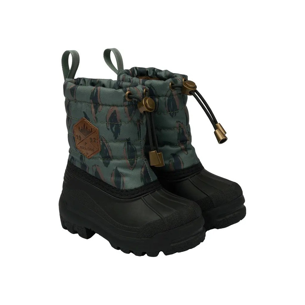 Winter Boot Rubber AOP - Balsam green - 25