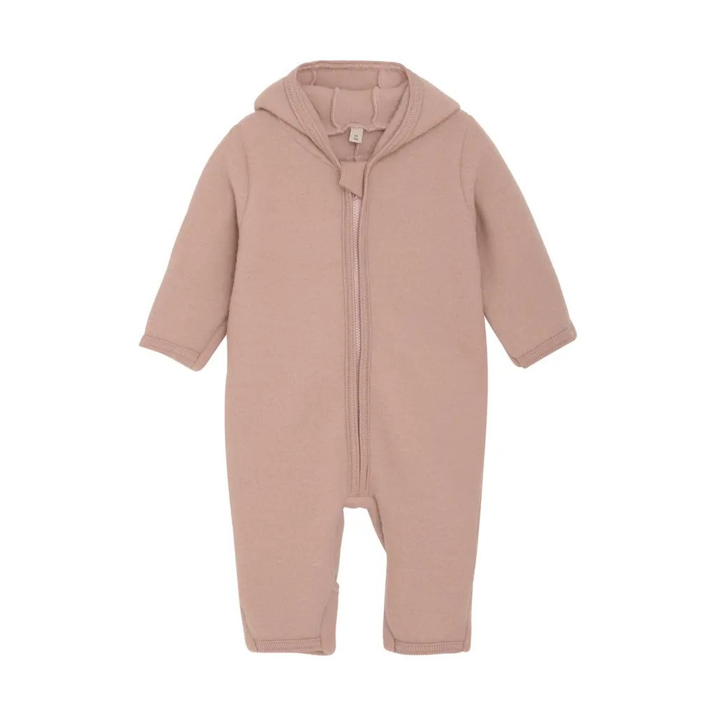 Køredragt Ører Uld Fleece - Mahogany Rose - 92