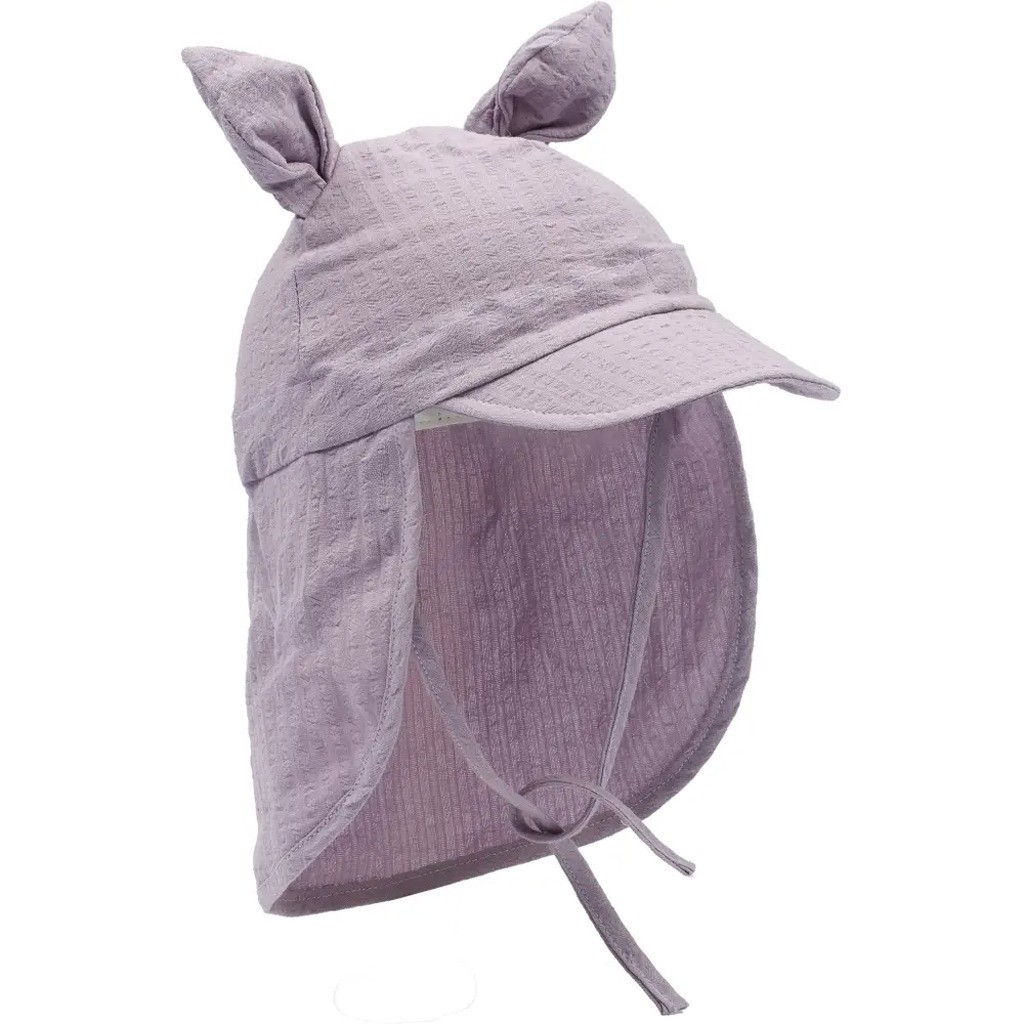 Sommercap lang skygge 3D - LAVENDER - 4-6 ÅR