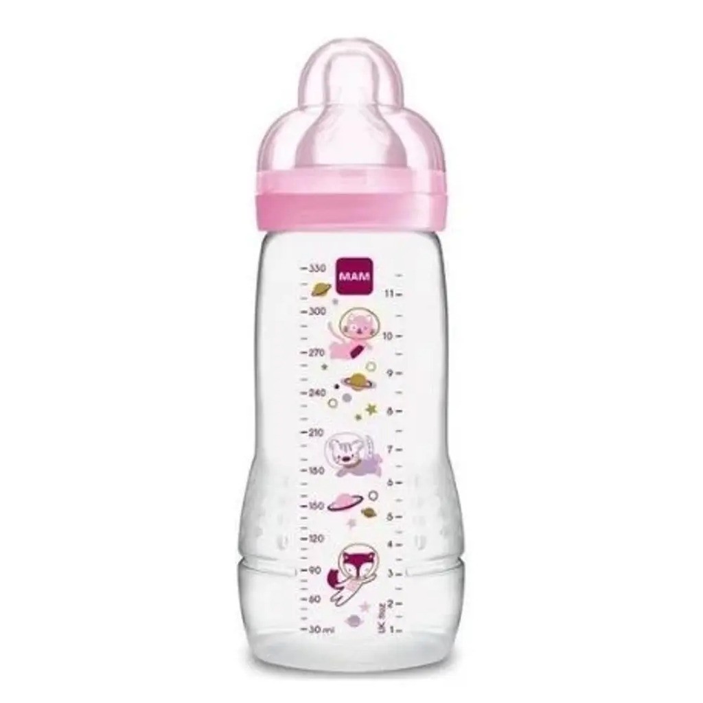MAM Easy Active Baby Bottle 330ml PINK
