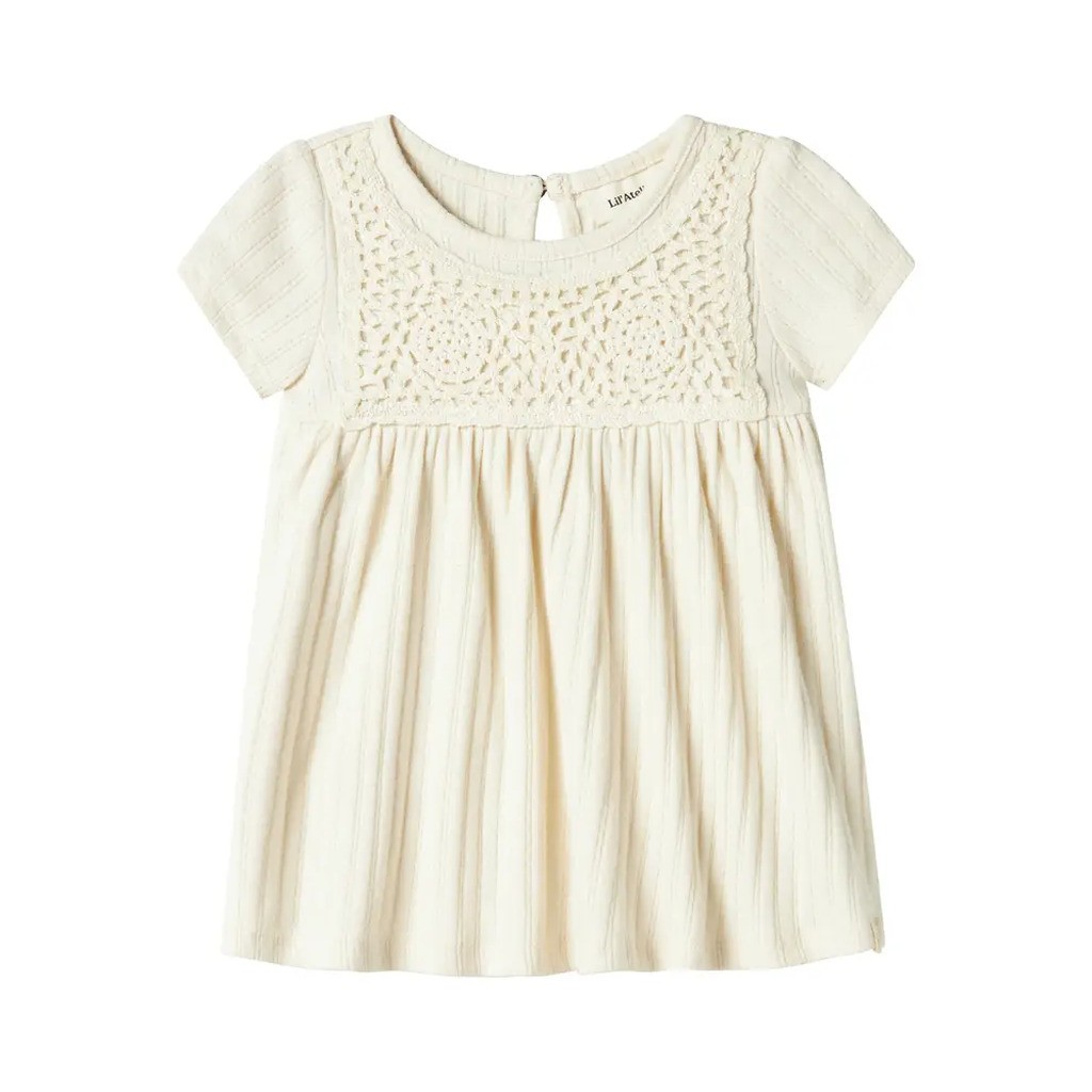 Flora ss bodykjole - TURTLEDOVE - 80