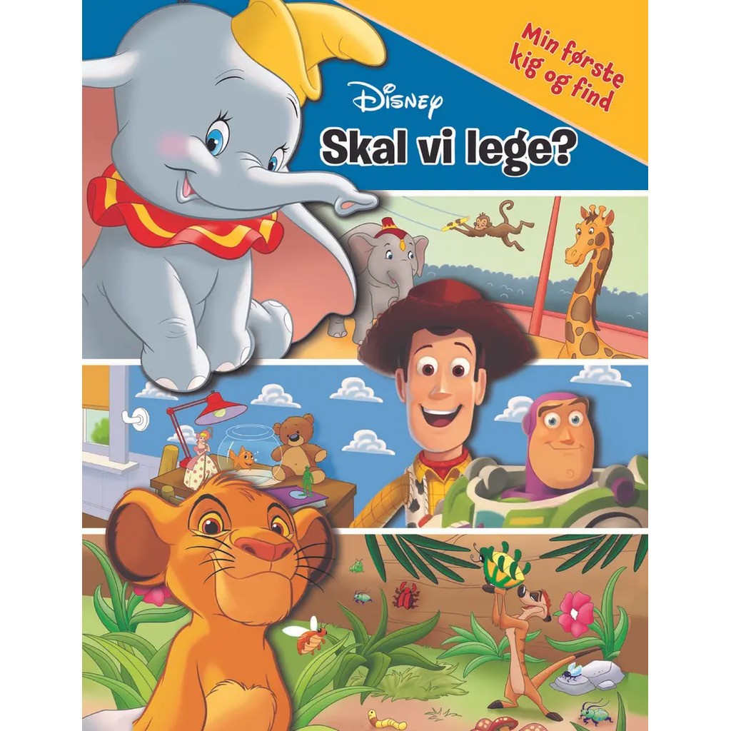 Disney - Kig & Find - Skal vi lege