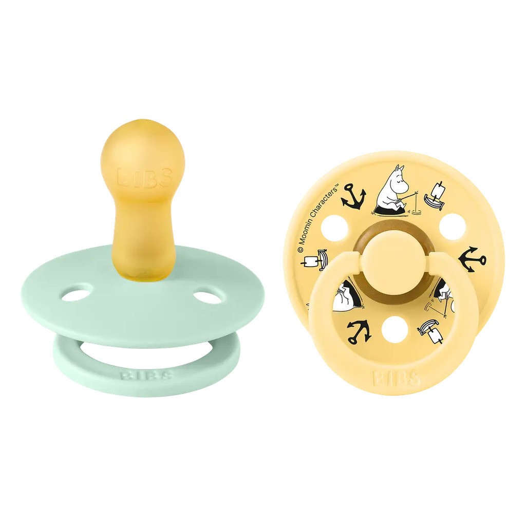 Moomin Colour Sut 2pk Latex Str 2 - Mint