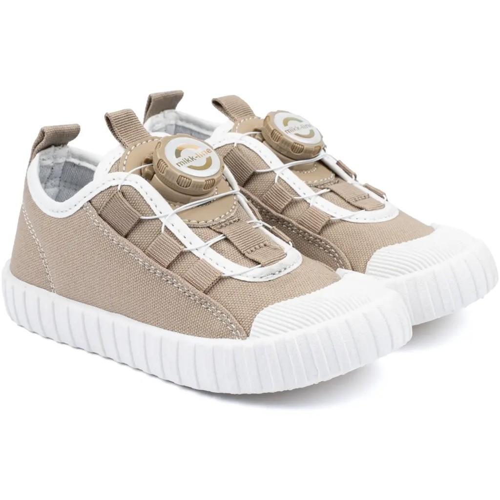 Canvas Sneakers - CHOCOLATE - 34