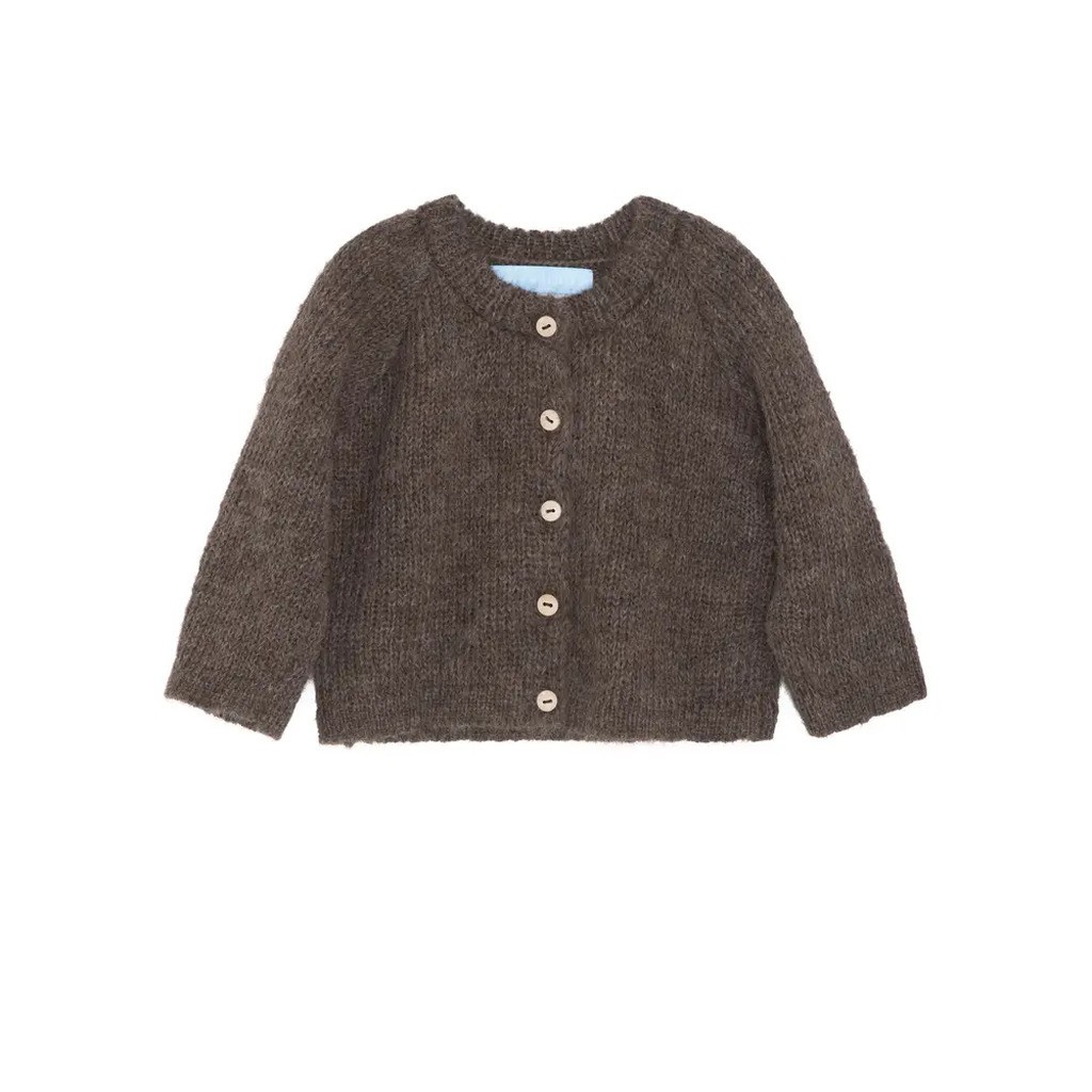 Alpaca Uld Suri Cardigan - PINE CONE - 62 / 3 MDR.