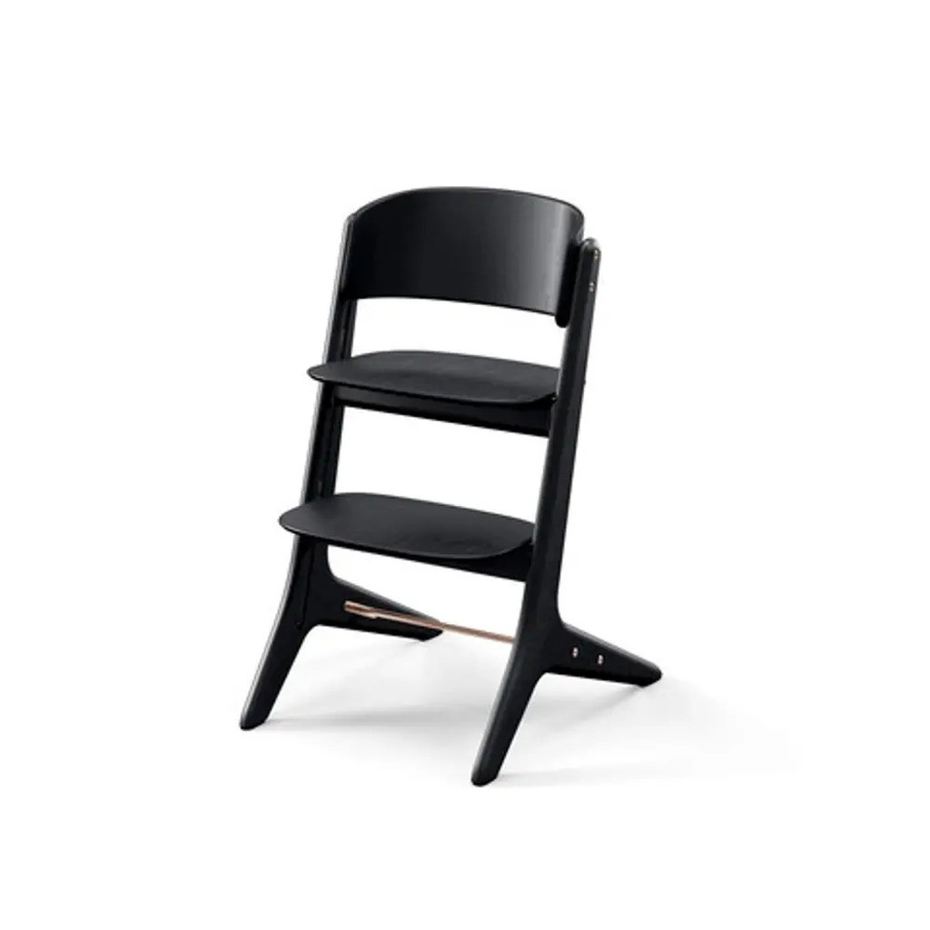 Lemo Platinum højstol, sort/rose gold